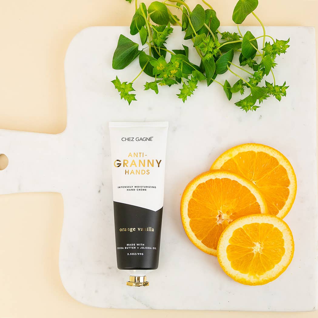 Anti-Granny Hands - Orange Vanilla - Clean + Vegan Hand Crème - 3.4oz - Bella Boutique