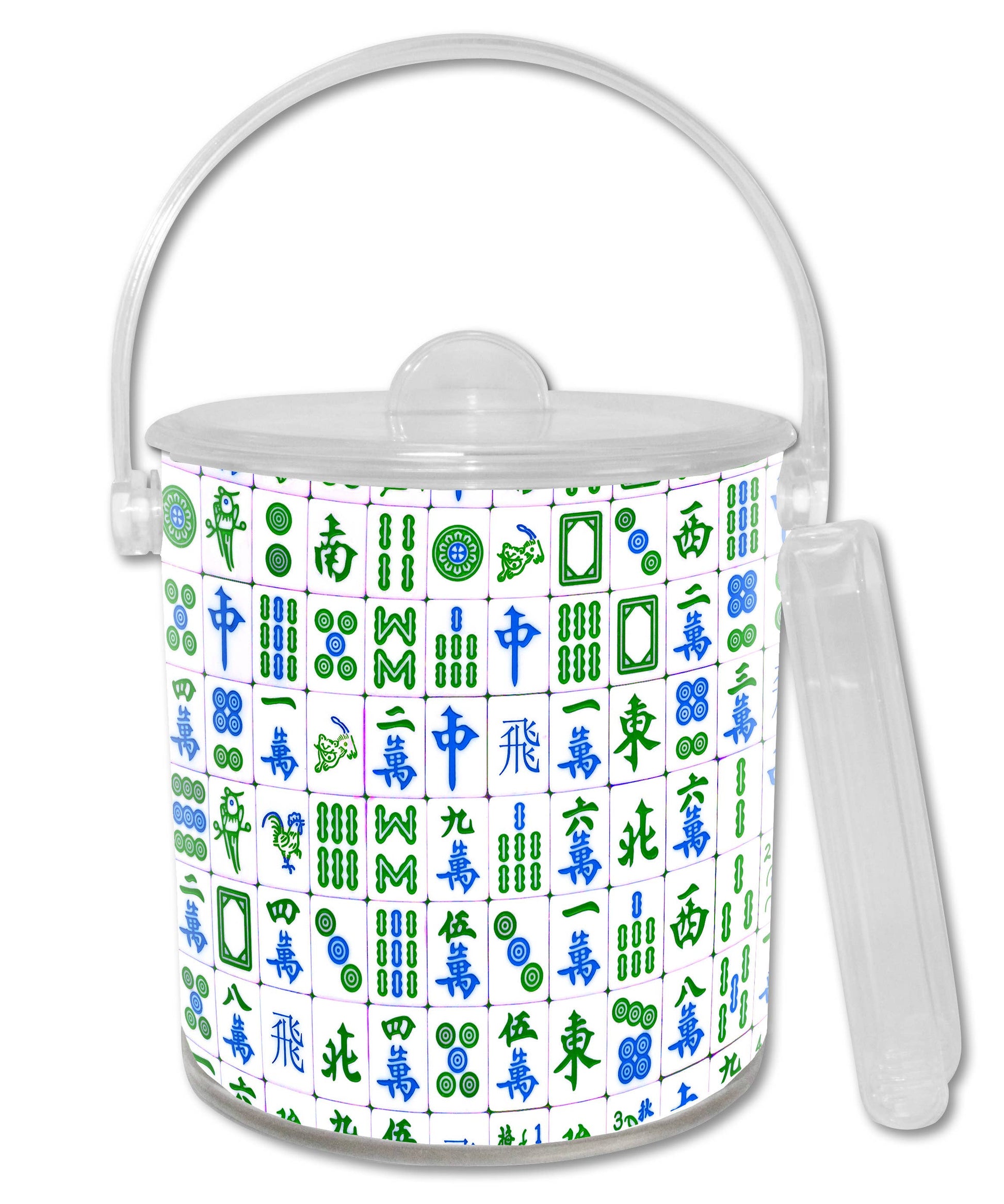 IB6661-Blue and Green Ice Bucket - Bella Boutique