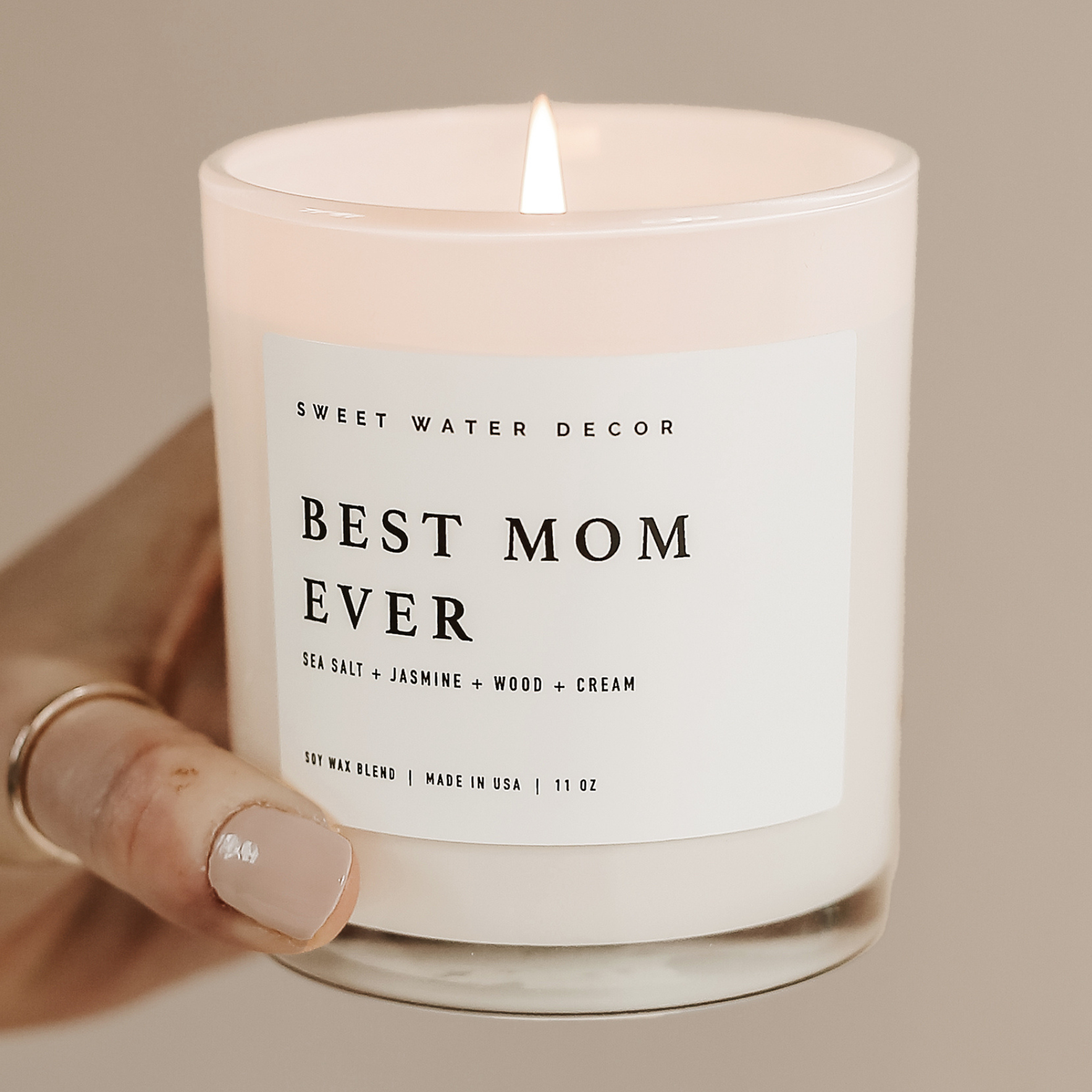 Best Mom Ever! 11 oz Soy Candle - Home Decor & Gifts - Bella Boutique