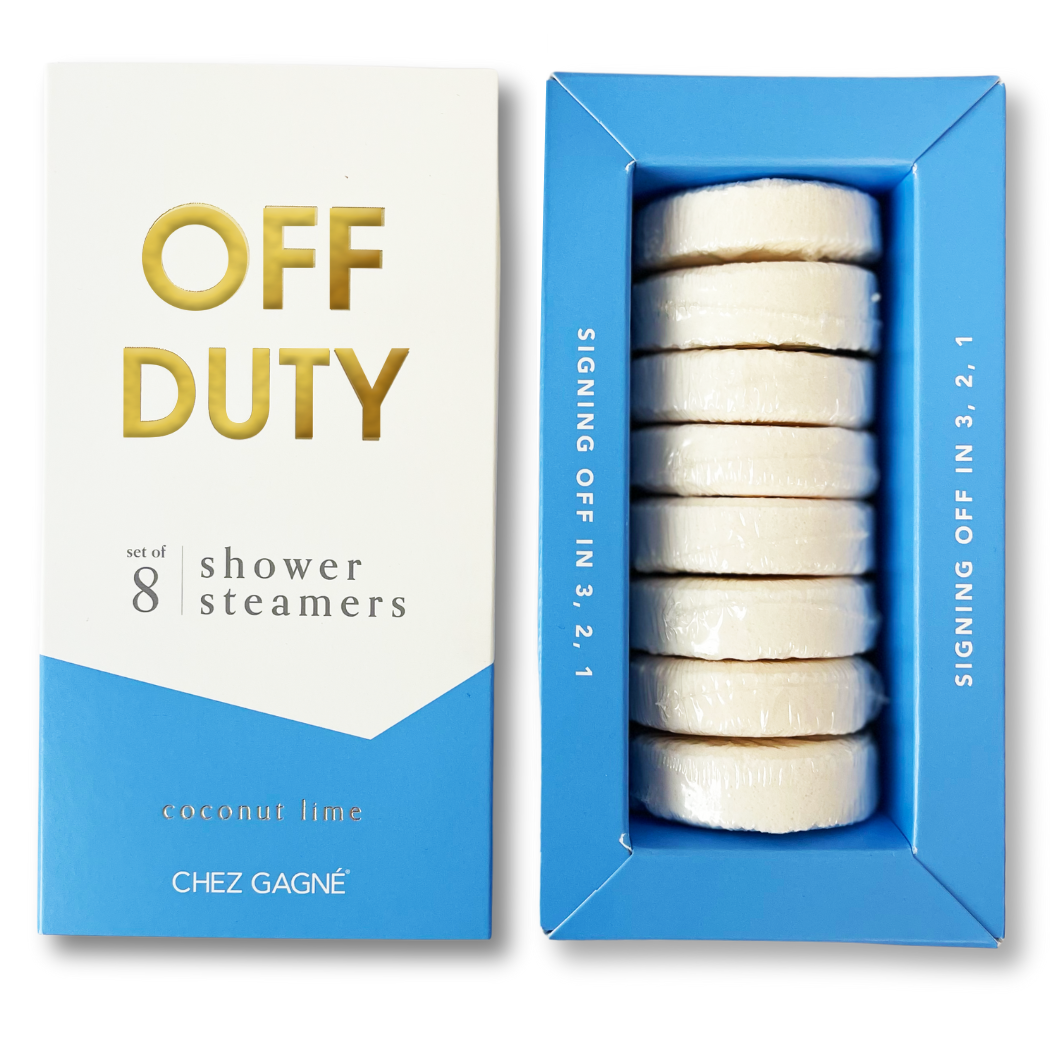 Off Duty - Aromatherapy Shower Steamers - Coconut Lime - Set of 8 - Bella Boutique