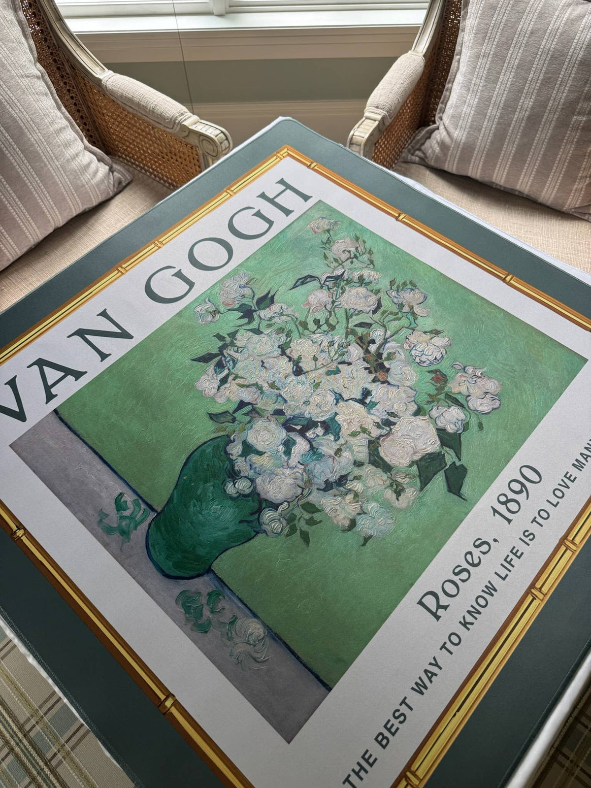 NEOPRENE Van Gogh Reversible Mahjong Mat – Starry Museum - Bella Boutique