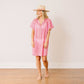 Orchid Pinstripe Cove Cover-Up - Bella Boutique