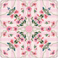 Floral Trellis Pink Mahjong Mat - Bella Boutique