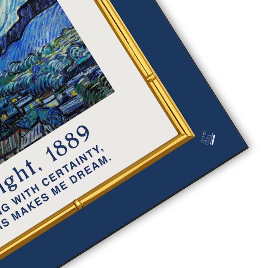 NEOPRENE Van Gogh Reversible Mahjong Mat – Starry Museum - Bella Boutique