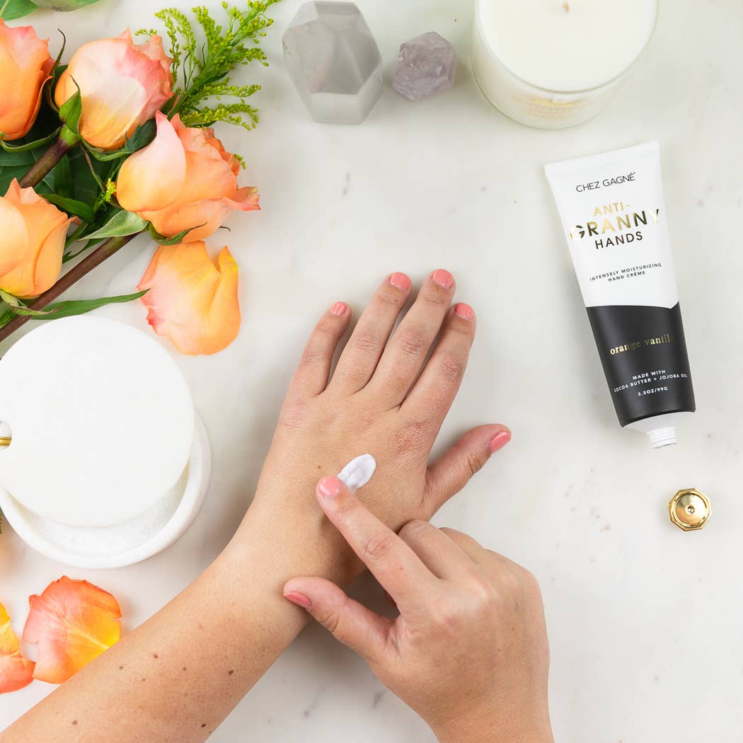 Anti-Granny Hands - Orange Vanilla - Clean + Vegan Hand Crème - 3.4oz - Bella Boutique