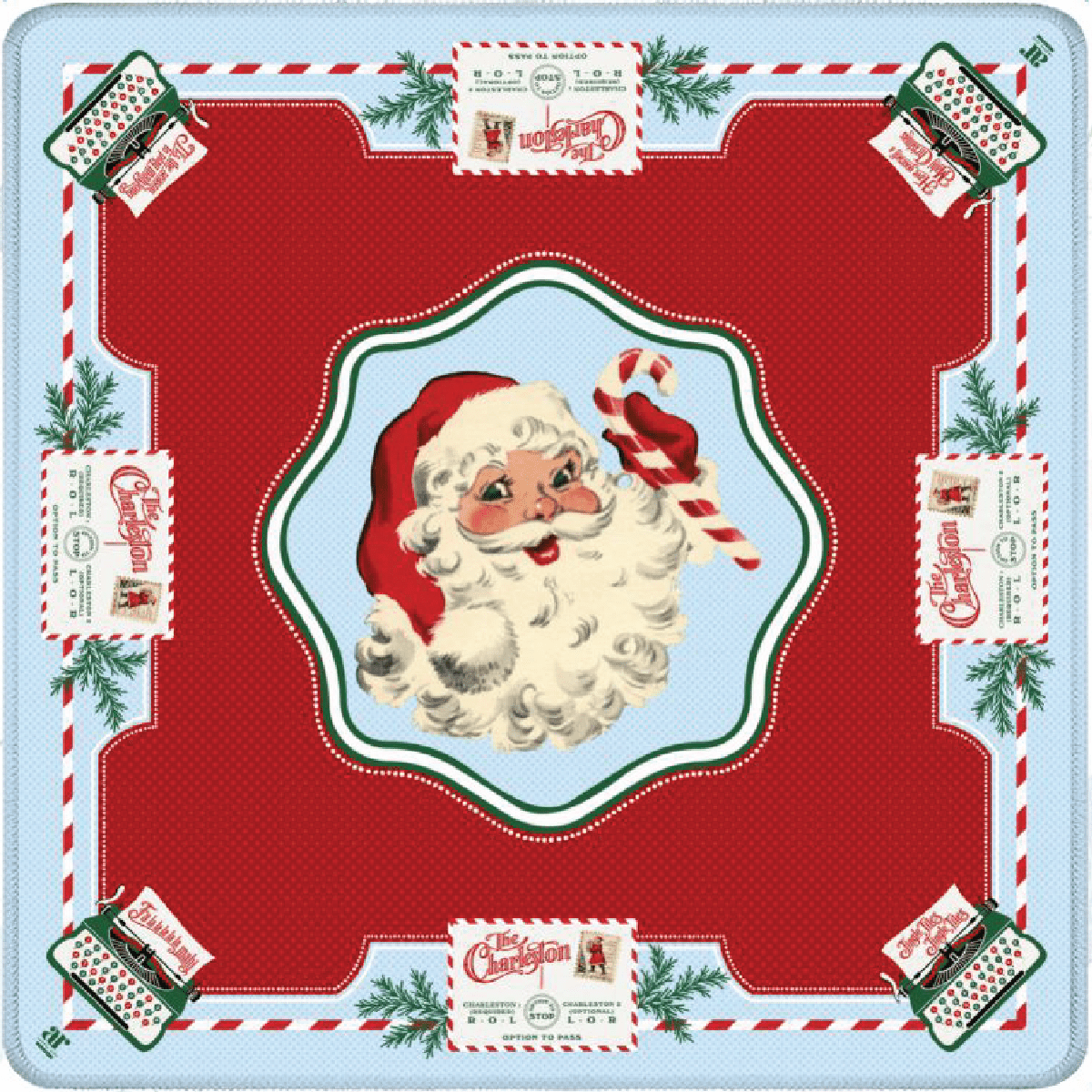 Santa's Mahjong Mail Mahjong Mat - Bella Boutique