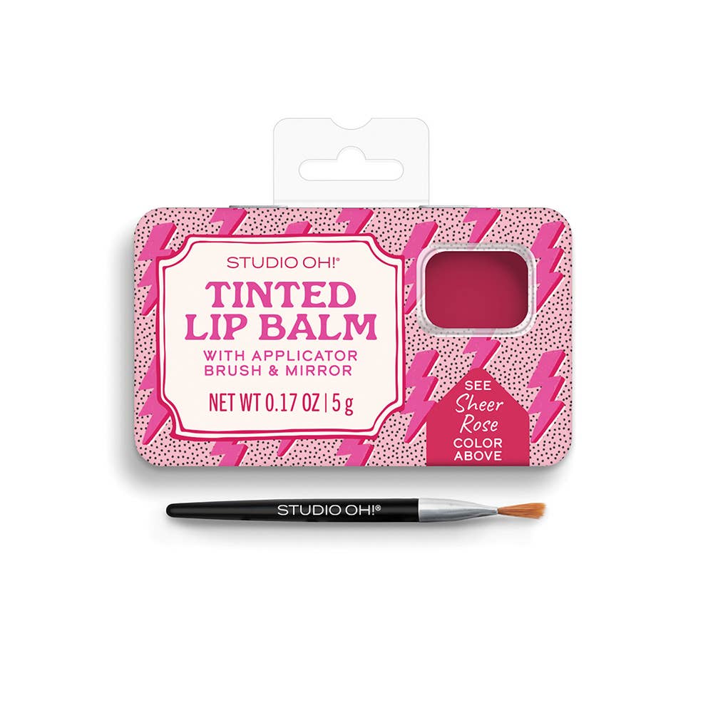 Charged Up Tinted Lip Balm & Brush Set - Bella Boutique