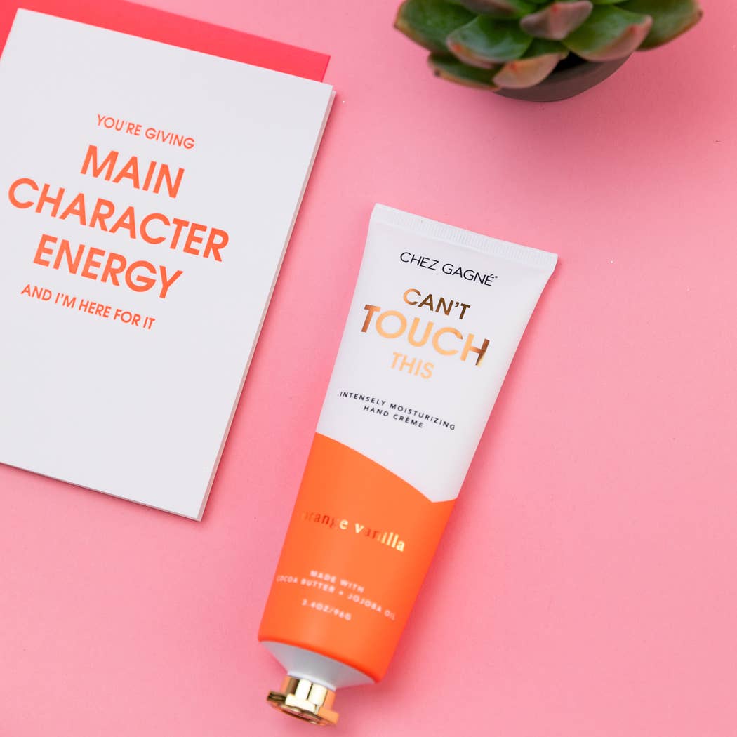 Can't Touch This - Orange Vanilla - Clean + Vegan Hand Crème - 3.4oz - Bella Boutique