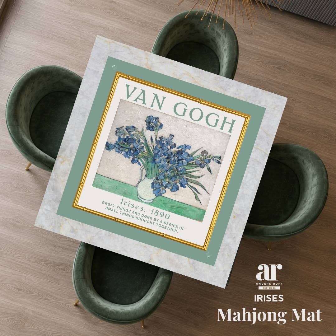 NEOPRENE Van Gogh Reversible Mahjong Mat – Starry Museum - Bella Boutique