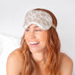 Satin Sleep Eye Mask - Leopard - Bella Boutique