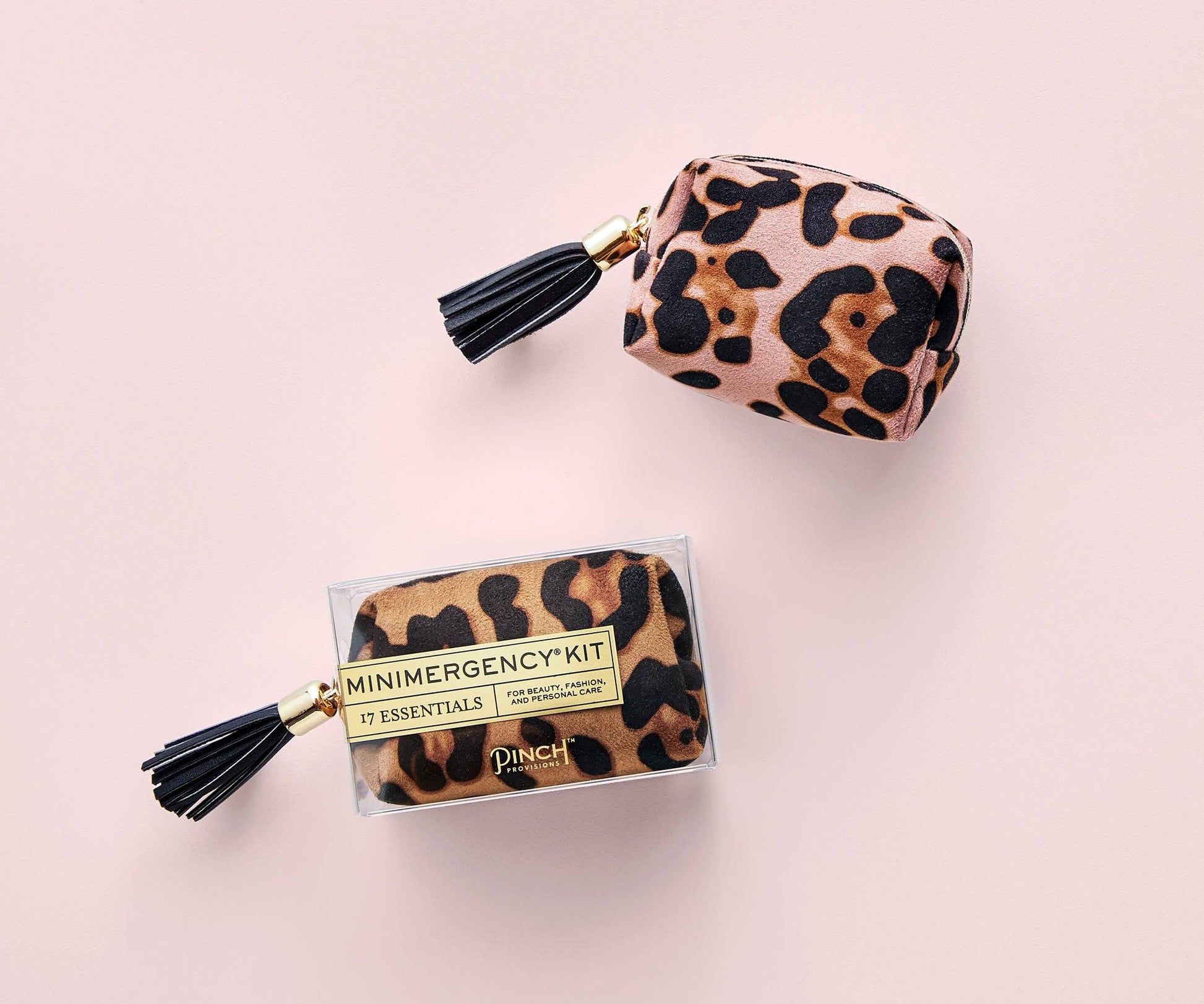 Blush Leopard Minimergency Kit - Bella Boutique