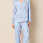Petals Over Paris Pima Knit Long Pajama Set