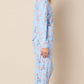 Petals Over Paris Pima Knit Long Pajama Set