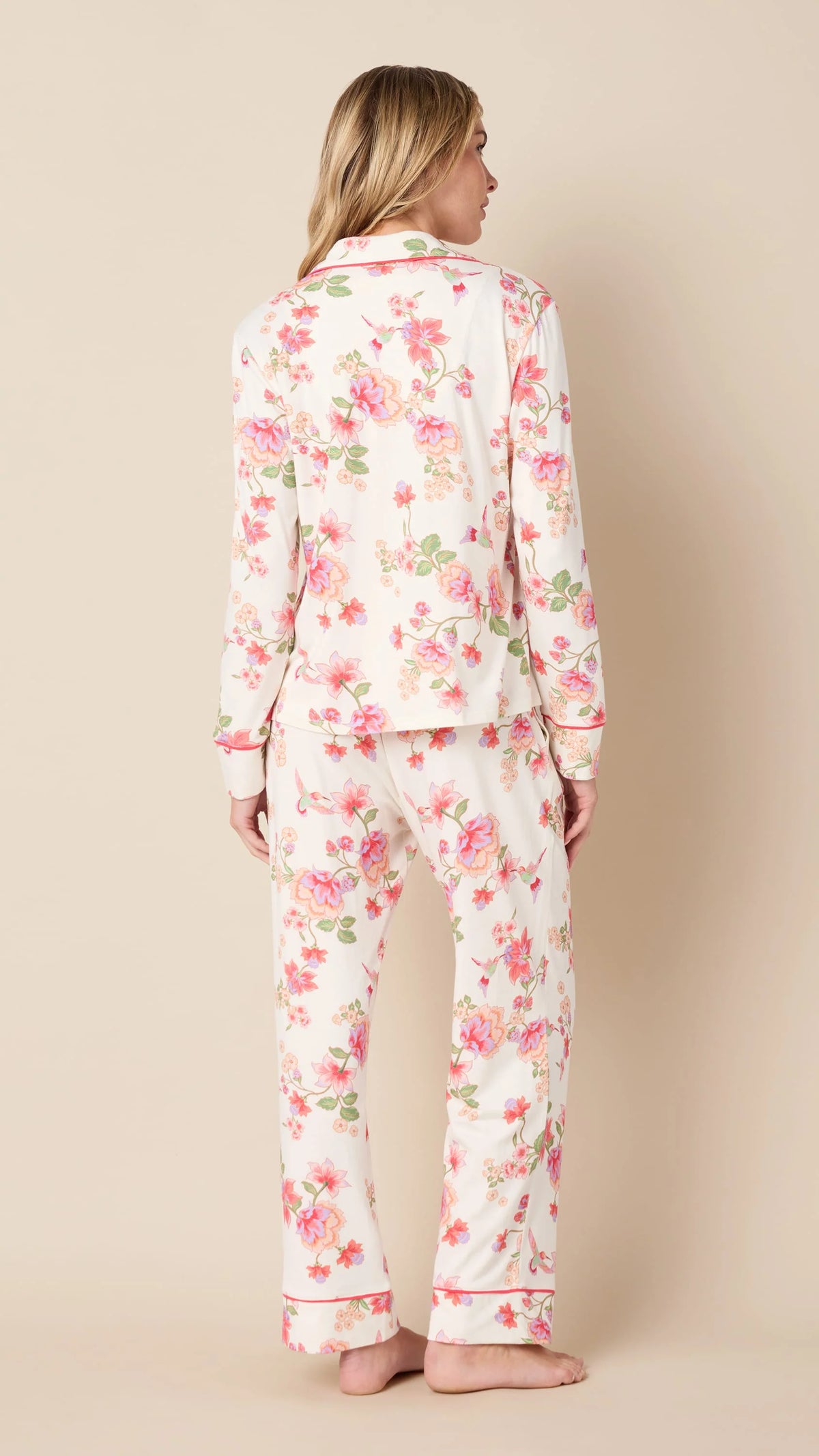 Wing and Bloom Pima Knit Long Sleeved Pajama