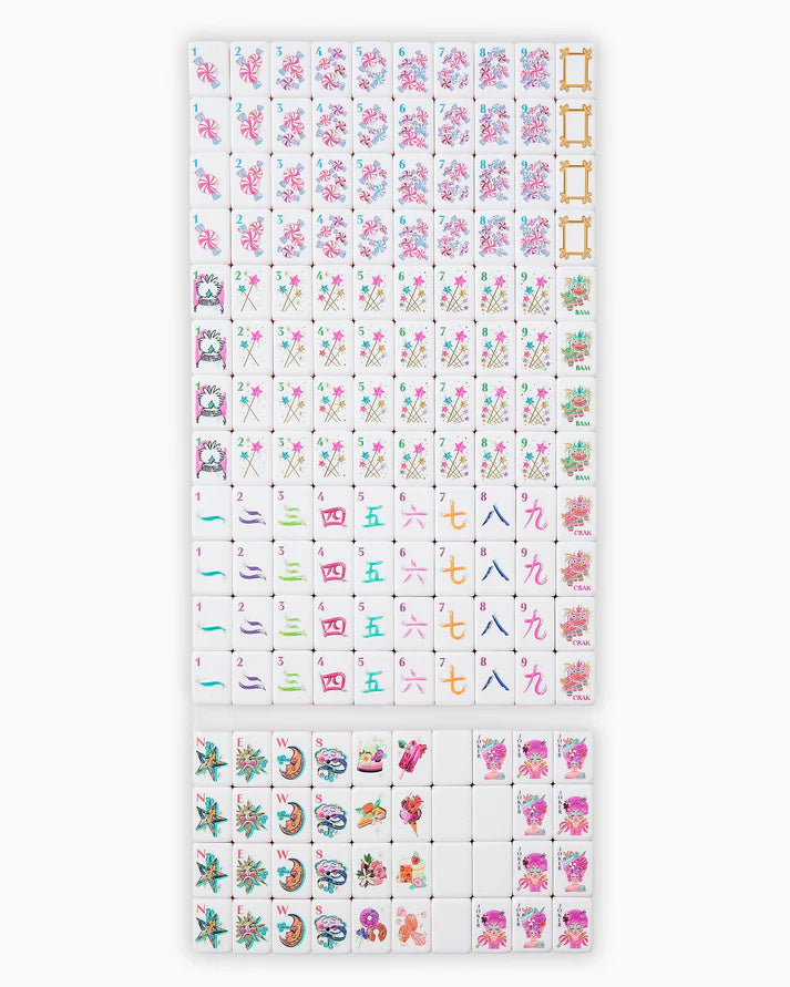 Glitterville Oh My Mahjong Tiles