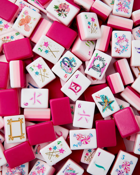 Glitterville Oh My Mahjong Tiles