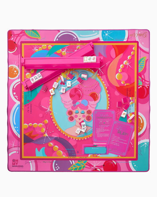 Glitterville Marie Sweet Oh My Mahjong Mat
