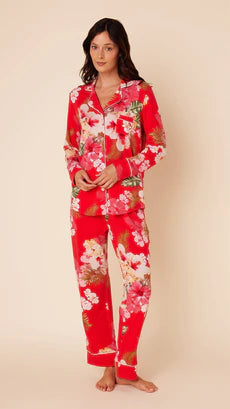 Hibiscus Knit Pajama Set