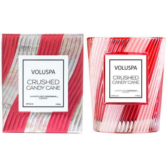 Crushed Candy Cane 6.5 oz Candle