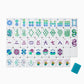 Lagoon Oh My Mahjong Tiles - Bella Boutique