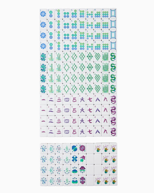 Lagoon Oh My Mahjong Tiles - Bella Boutique