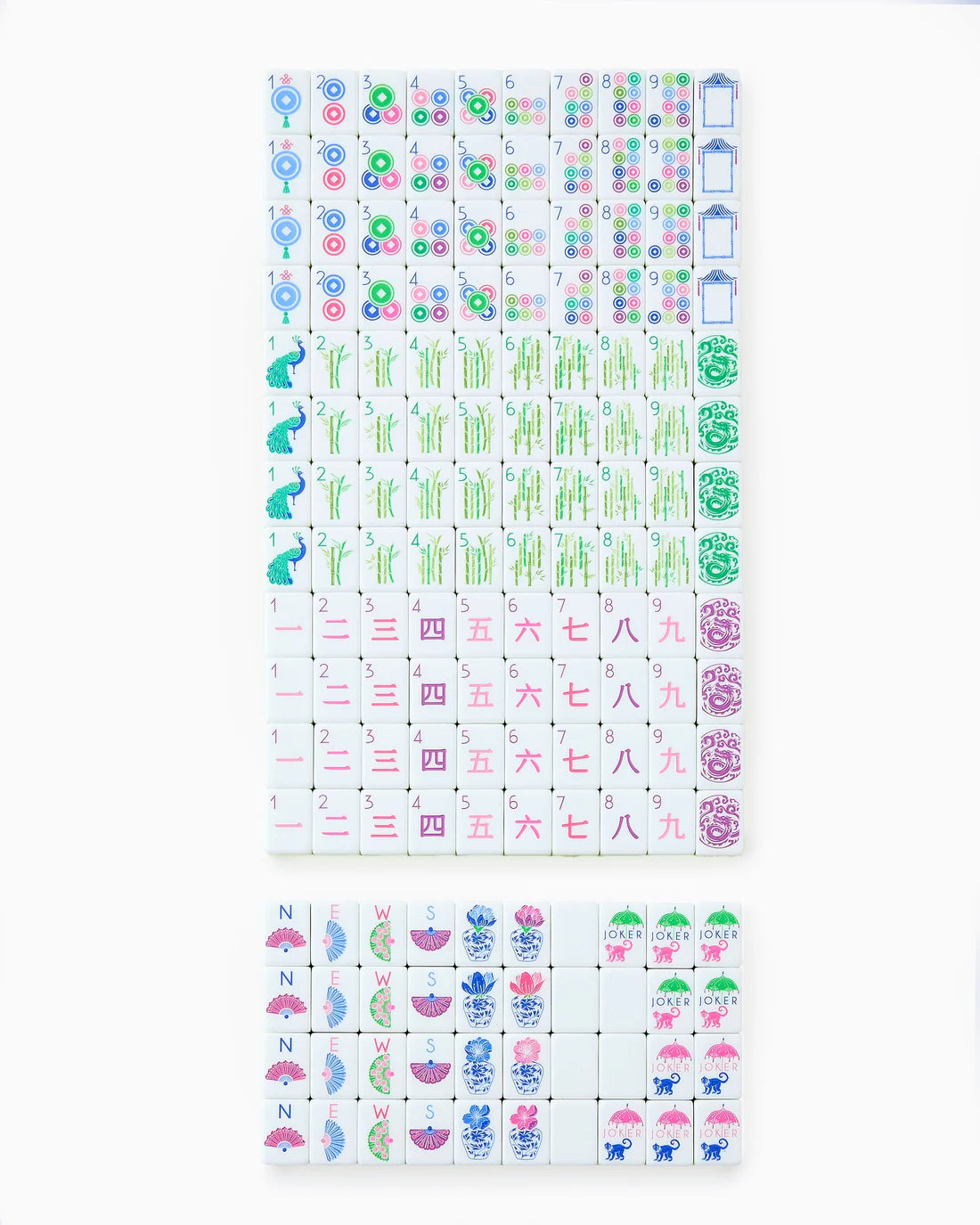 Birdie Oh My Mahjong Tiles - Bella Boutique