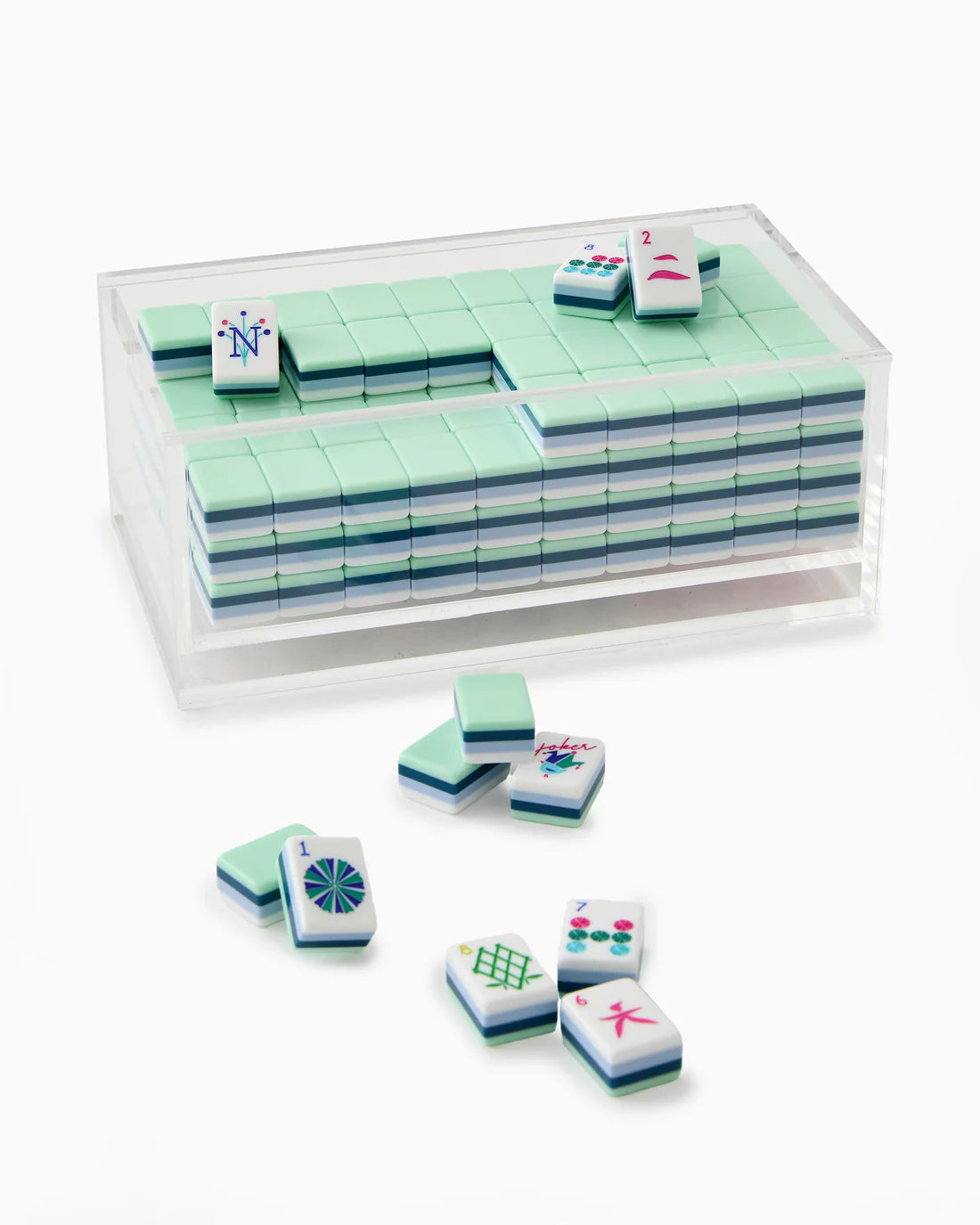 Oh My Mahjong Acrylic Box - Bella Boutique