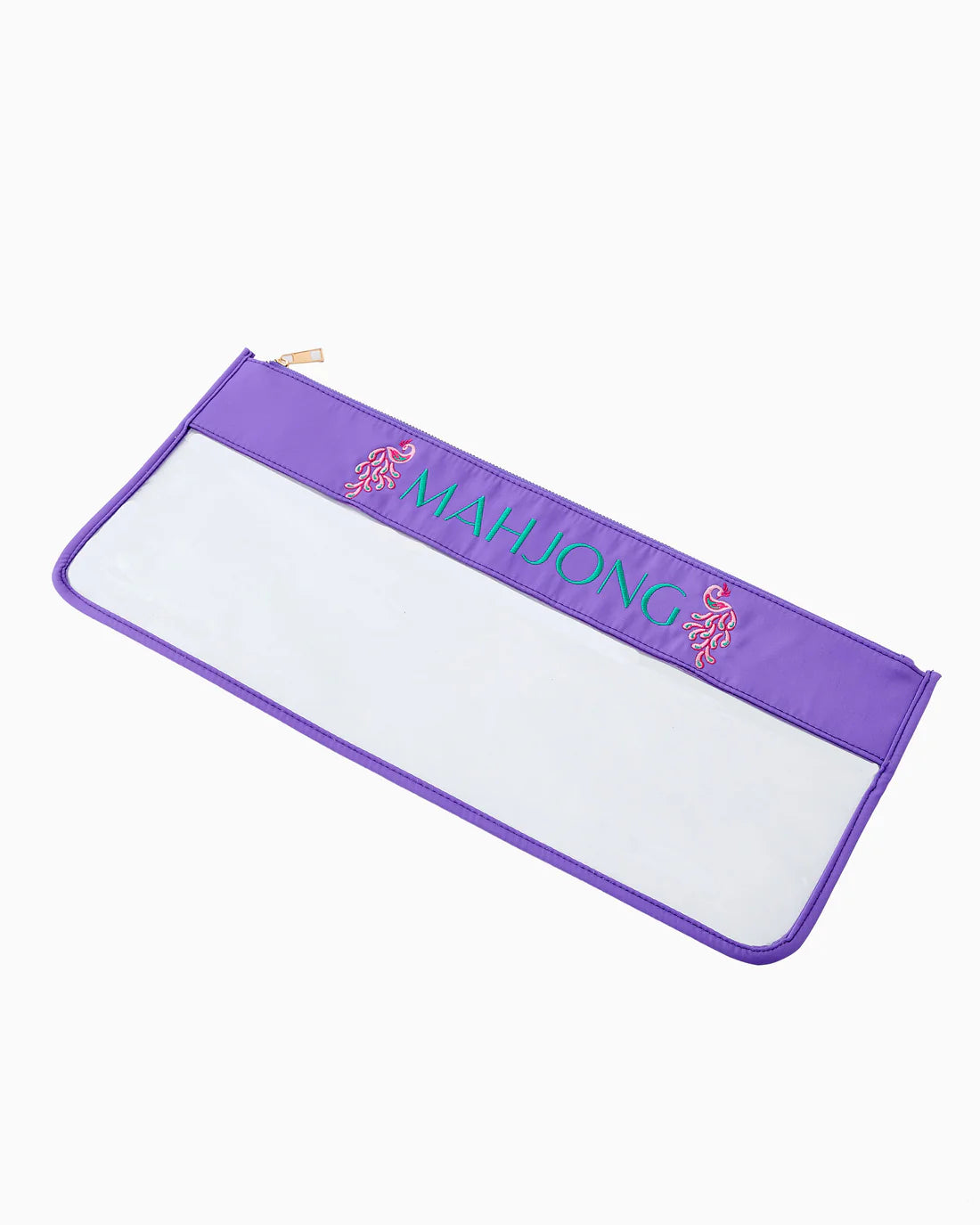 Stitched Oh My Mahjong Tile Zip Bags