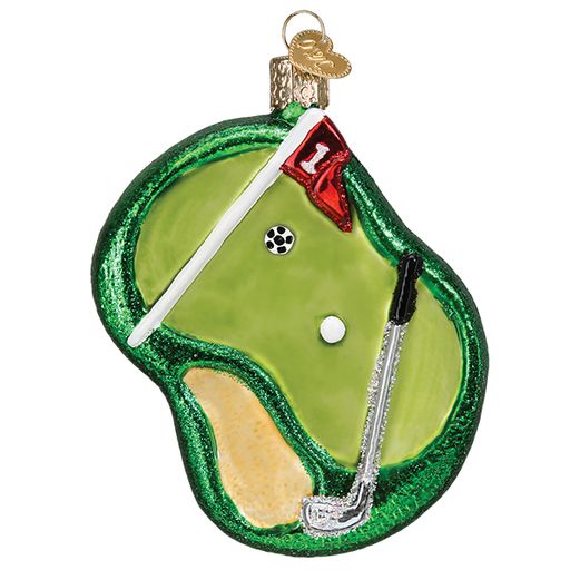 Old World Christmas Putting Green