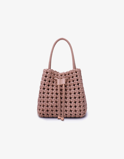 Perrie Bucket Mini Woven Tote