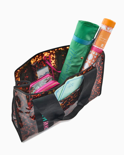 Oh My Mahjong Tortoise Beach Bag - Bella Boutique