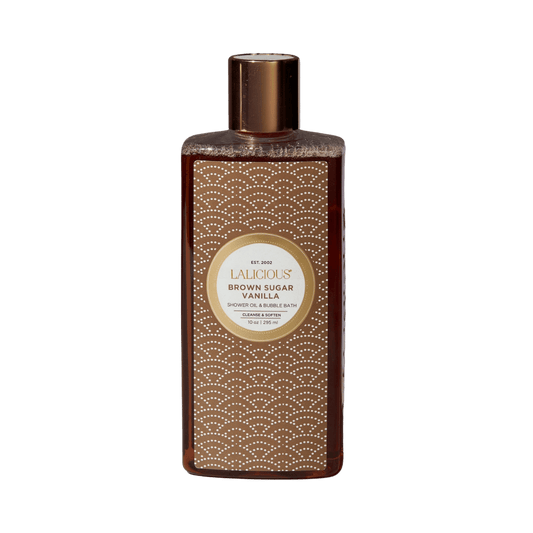 Brown Sugar Shower Oil & Bubble Bath - 10 oz.